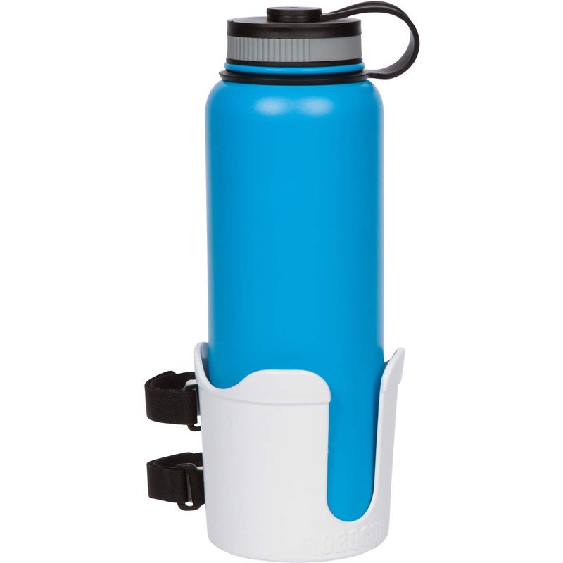 ROBOCUP Plus, (White), Add-On Accessory XL Extension Cup Holder, Larger Drink Capacity, Perfect for Boats, Golf Carts, Walkers, Wheelchairs and Work. Made in USA (Includes 1) - Image 3